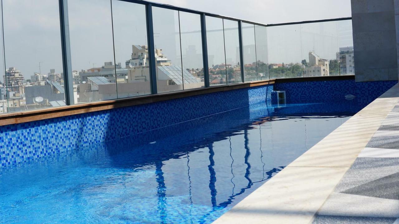 Luxury Rooftop Apartment In Netanya Exterior foto
